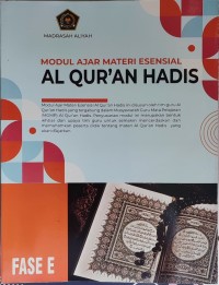 Image of Al Qur'an Hadits Fase E